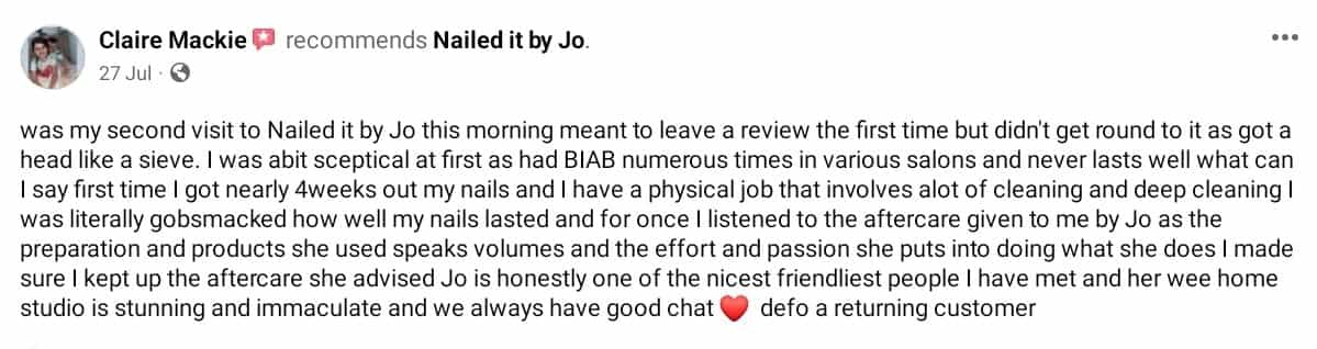 Nailed it by Jo